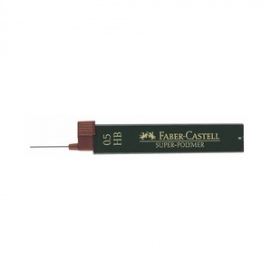 Minas super-polymer Faber-Castell 0,5 mm hb Minas super-polymer Faber-Castell 0,5 mm hb