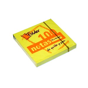 Notas Folder 76x76 Notas Folder 76x76