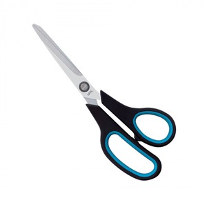 Tijeras ergonómicas de 19,5 cm (azul) Tijeras ergonómicas de 19,5 cm (azul)